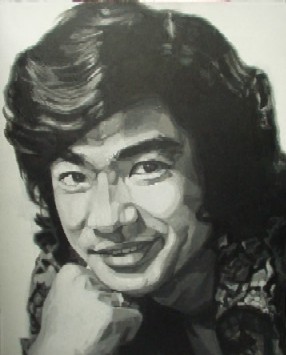 ヒロシ　 2013制作　1000mm×800mm キャンバスにアクリル絵具